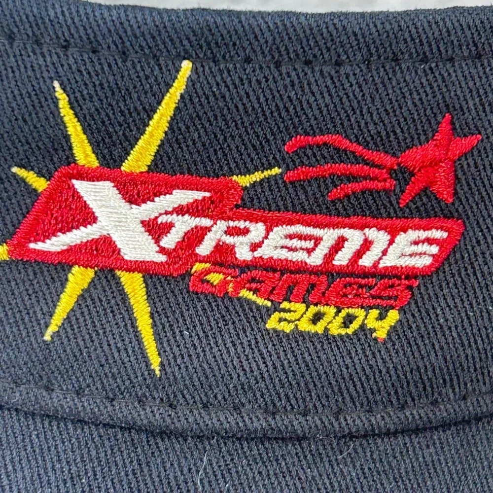 Xtreme Games 2004 Mens Navy Infinity Visor The Cancer Challenge Vintage OSFM